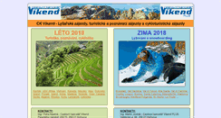 Desktop Screenshot of ck-vikend.cz